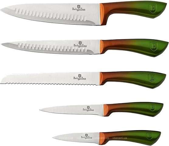 Berlinger Haus - 6 Pieces Stainless Steel Limited Edition Knife Set (PLEASE READ THE DESCRIPTION)