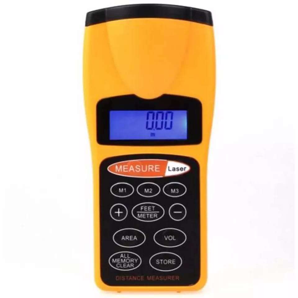 Digital Ultrasonic Laser Distance Meter Rangefinder 0.5m-18m