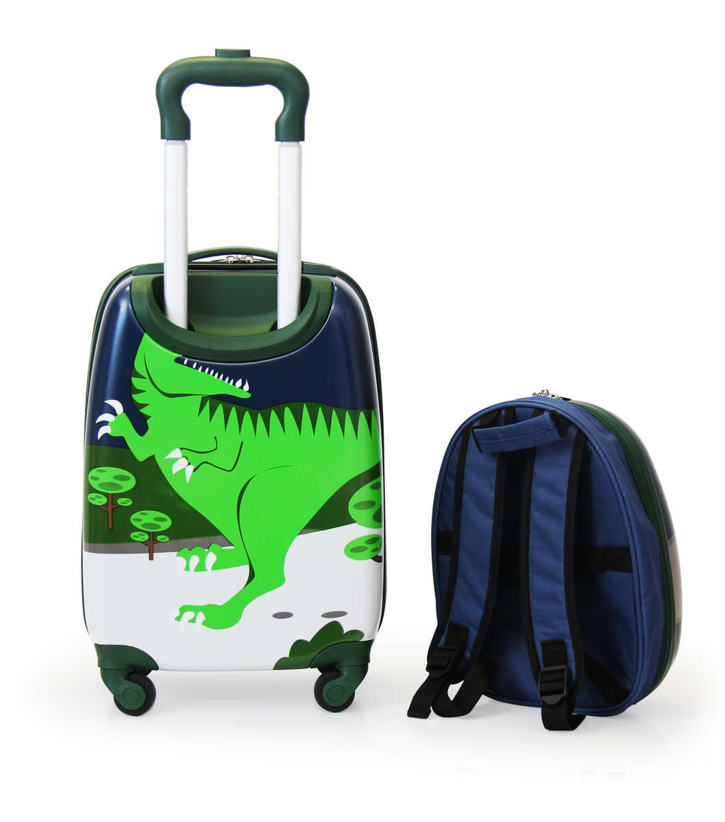 Side Kick - Kids 2pc Travel Case Set - Dino