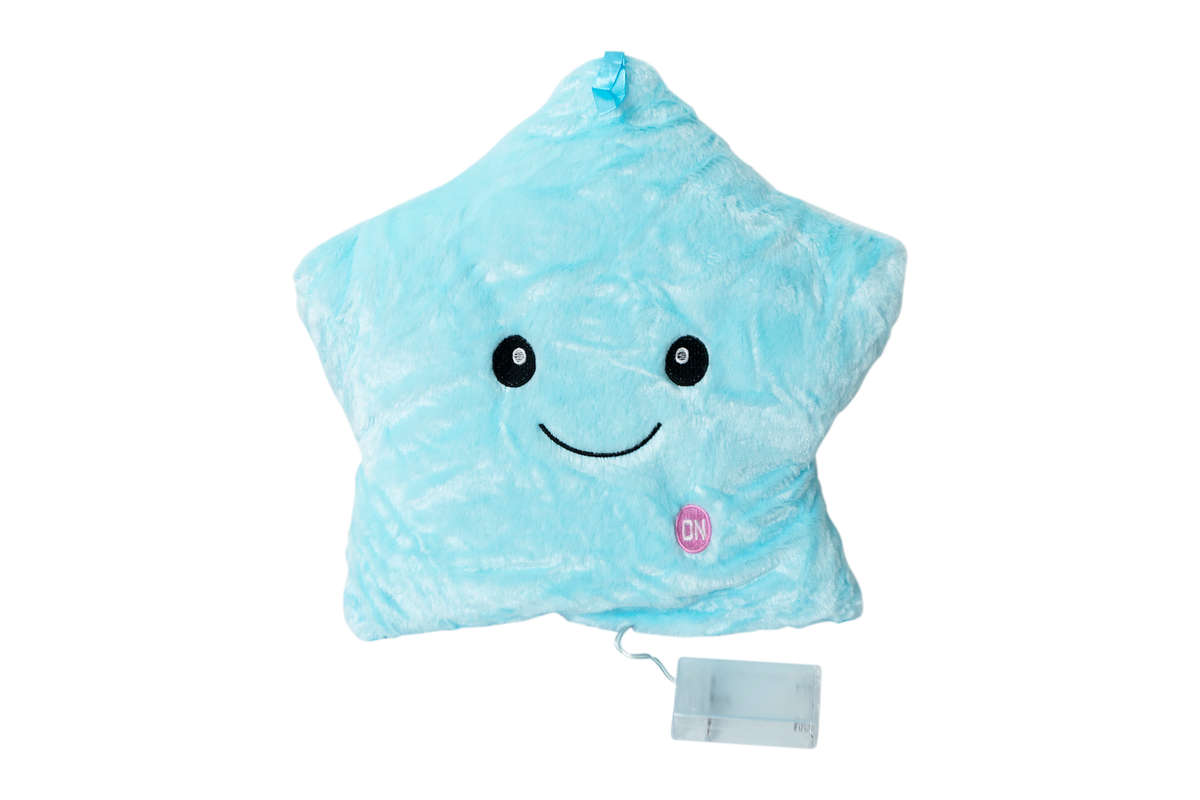 Jeronimo - Twinkle Little Star LED Pillow - Blue
