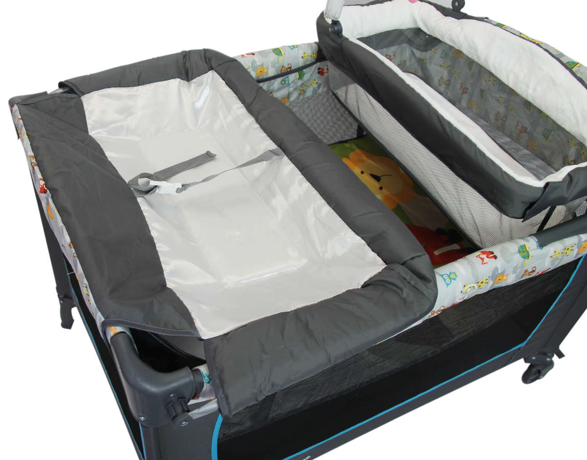 Nuovo Camp Cot with Bassinet
