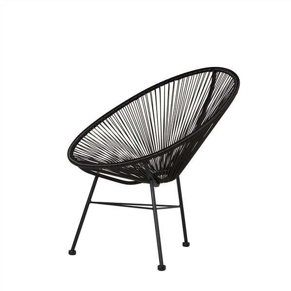 Rope Chair - black