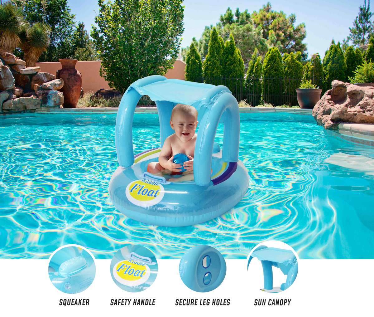 Toddler Pool Float - Blue