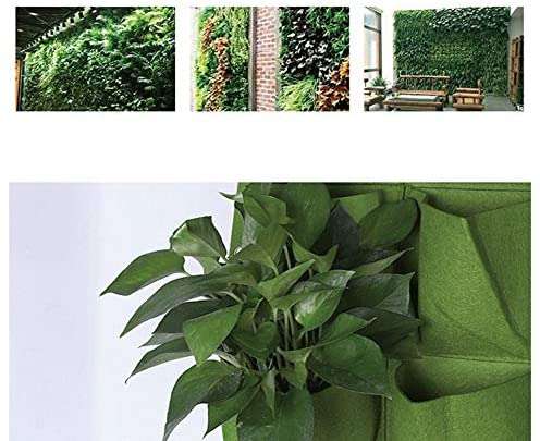 Fine Living 18 Pockets Wall Planter - Green