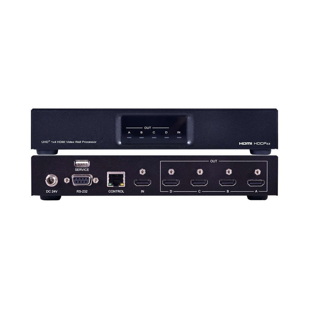 Cyp Cdps-4Kq-Ad 4K 1X4 Hdmi Video Wall Processor