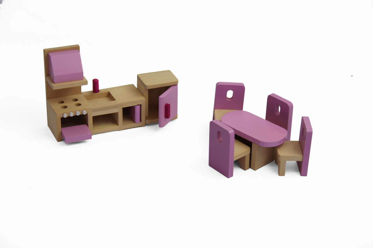Jeronimo - Wooden Art Deco Doll House