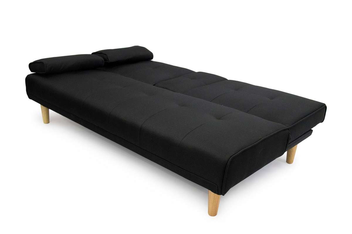 Fine Living - Isle Couch/Sleeper  - Black