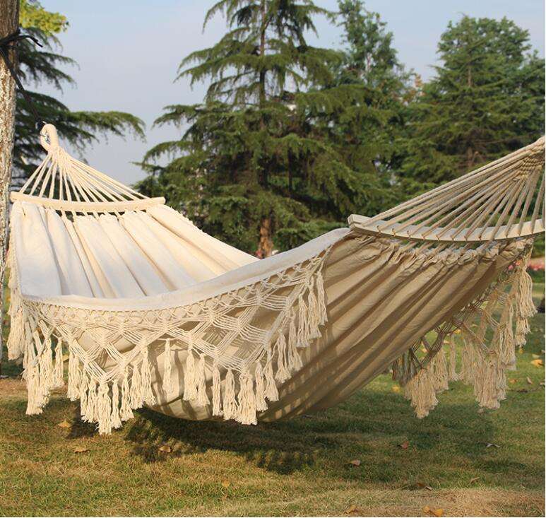 Fine Living - Brazilian Lux Hammock Bed - Fringe