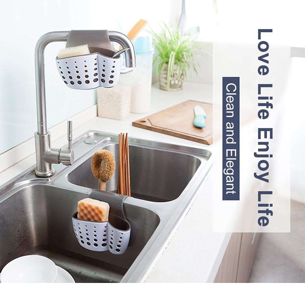 Sink Caddy - Double Fresh White