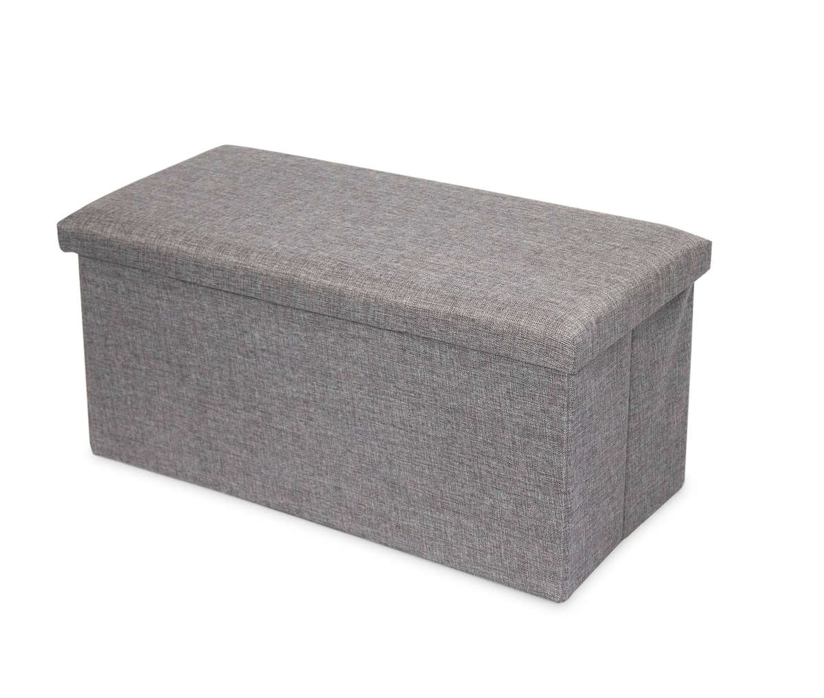 Storage Ottoman Double - Grey