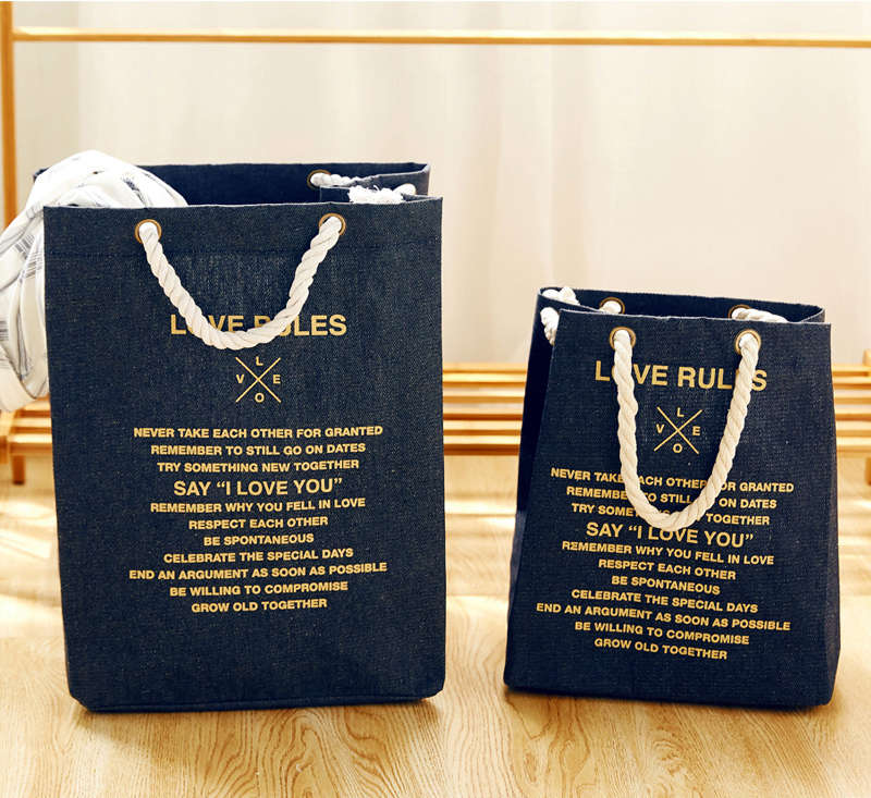 Fine Living - Shopping Bag - Navy - M