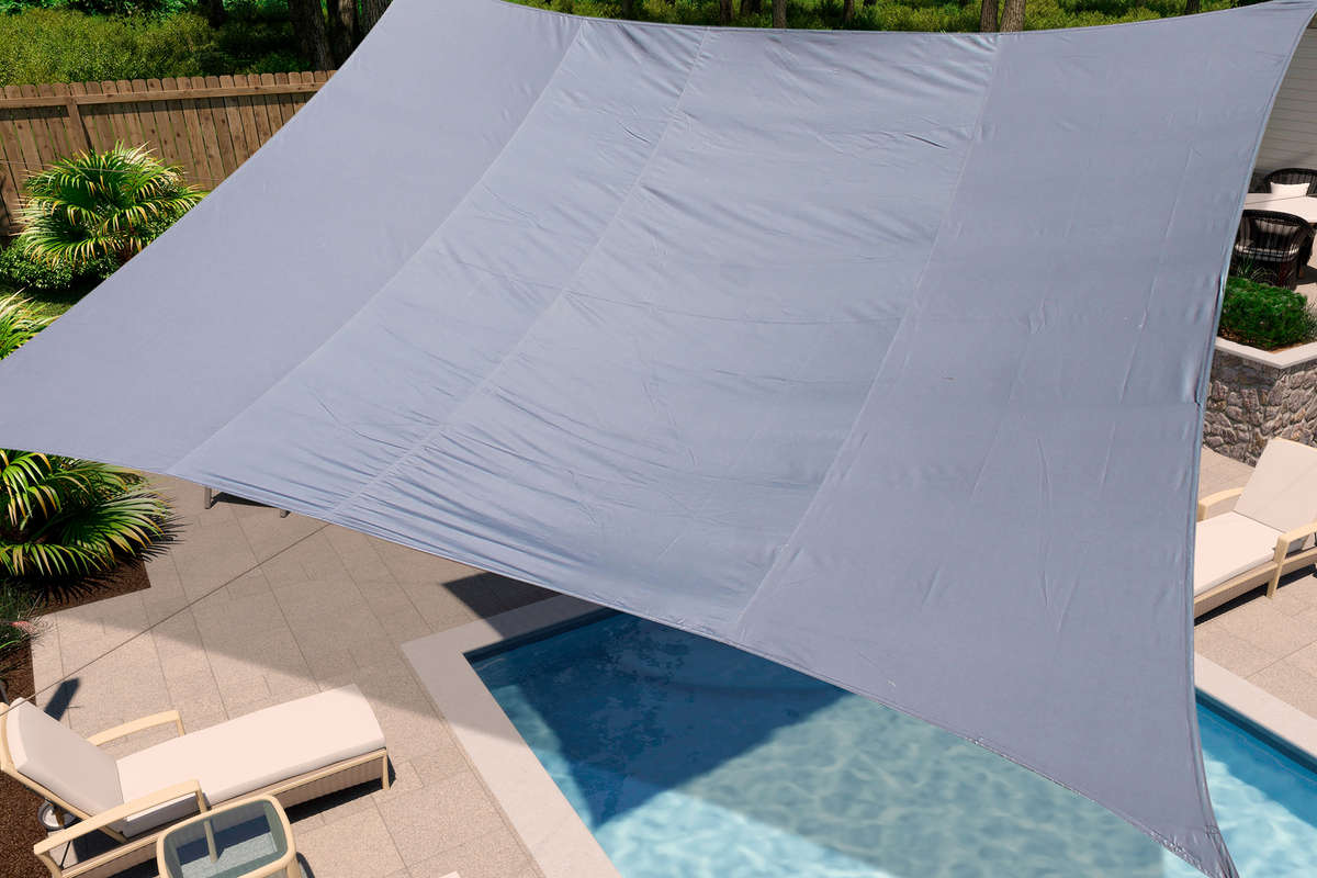 Fine Living - Sunshade Sail In Cooling Grey