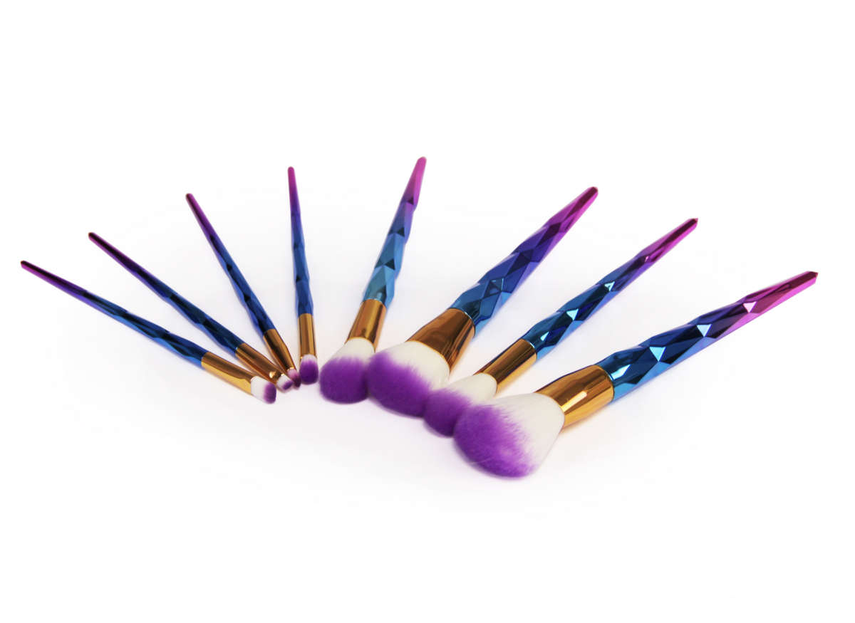 Unicorn Makeup Brush Set | 8 Piece