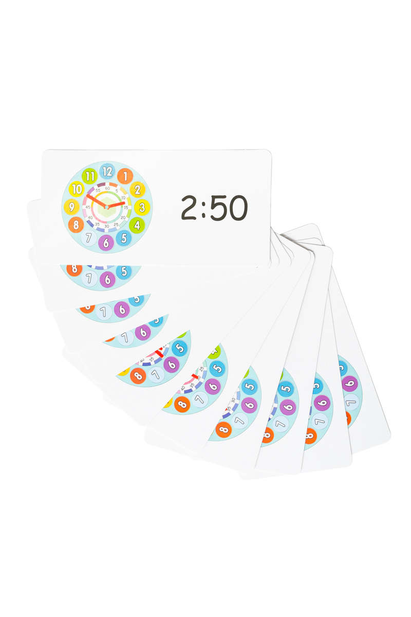 Wooden Time & Number Game