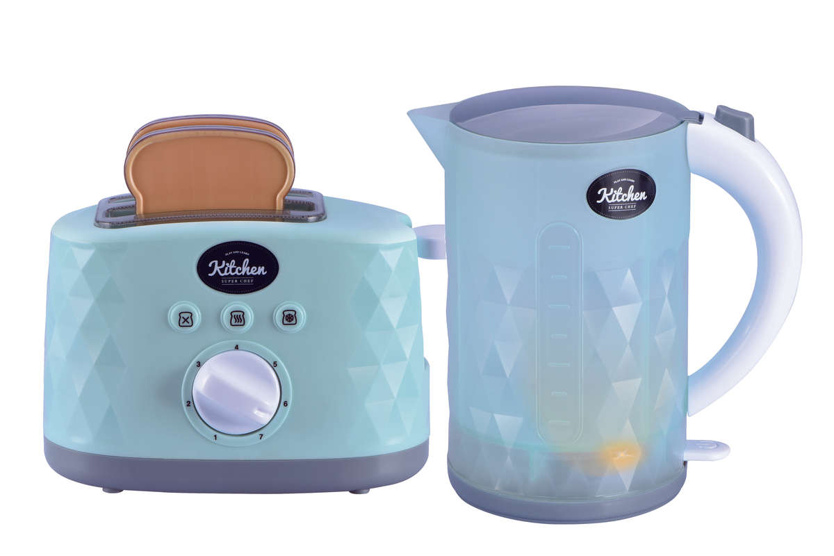 Jeronimo - Kettle & Toaster Set Turquoise