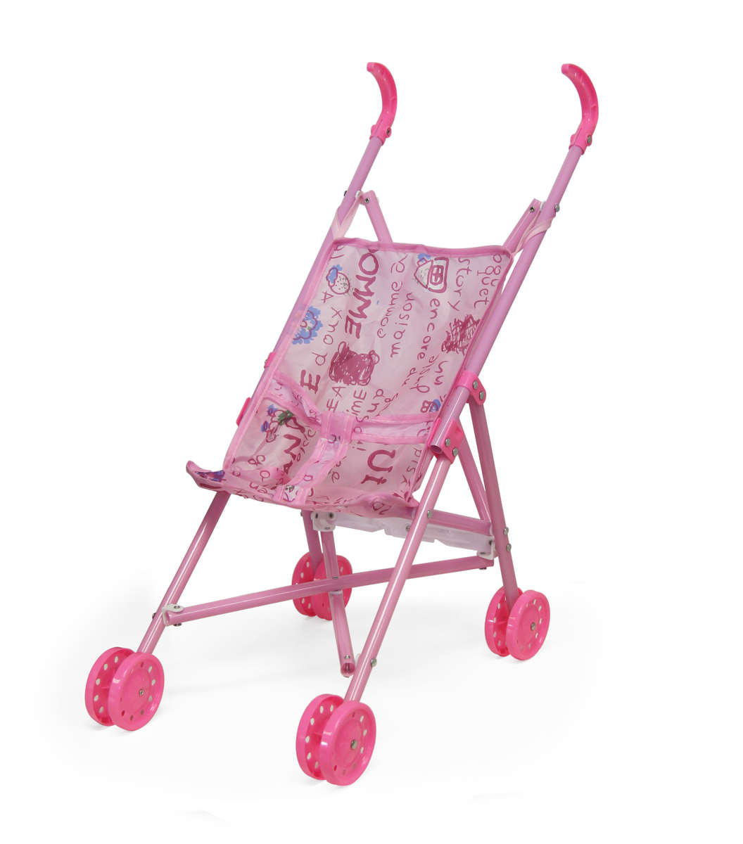 Jeronimo - Dolly Stroller - Pink Teddies