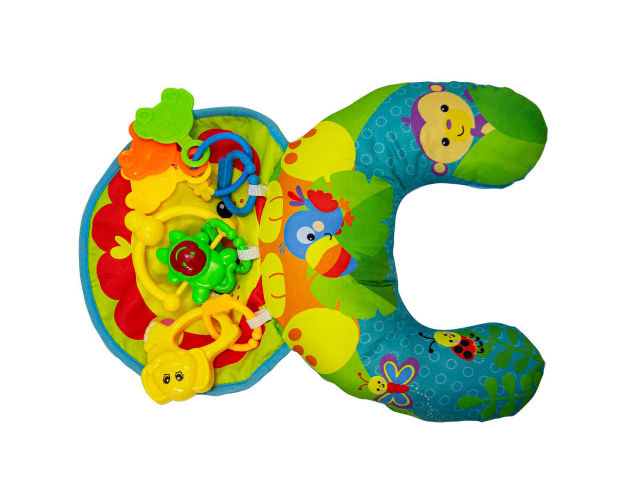 Nuovo Tummy Time Pillow - Blue