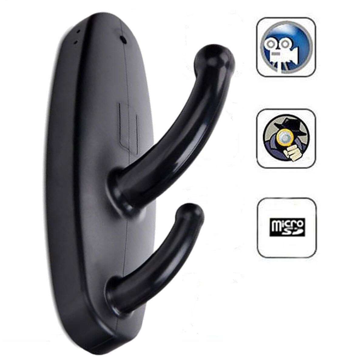 Spy Cam Hook Black