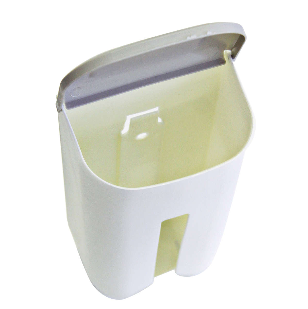 The Smart plastic bag storage and dispenser-White