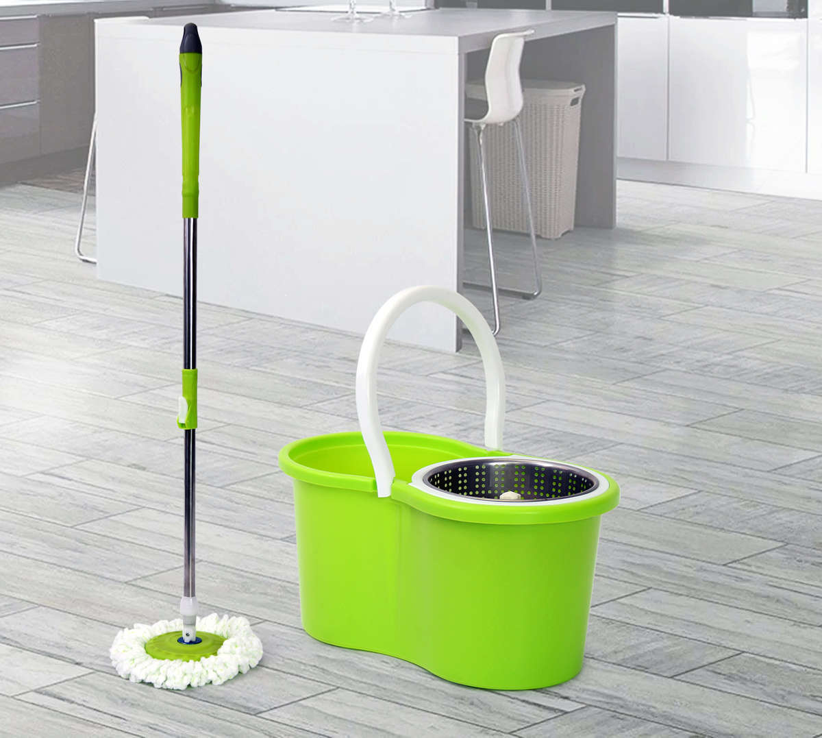 Spin Mop - Figure 8 - Green