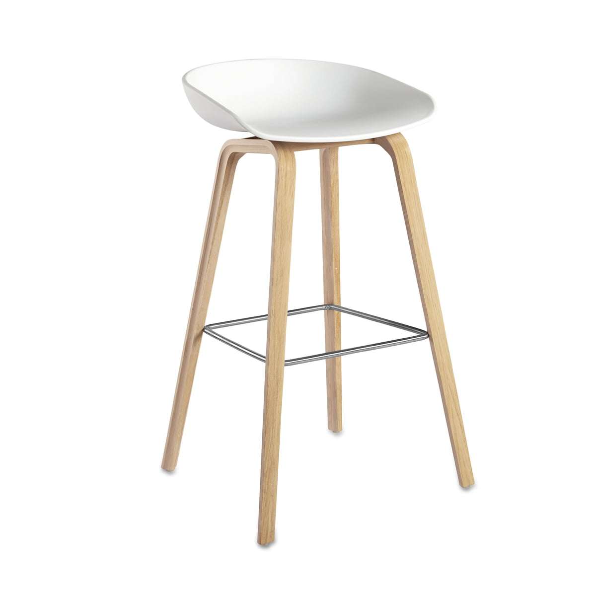 Fine Living Emma Bar Stool - White