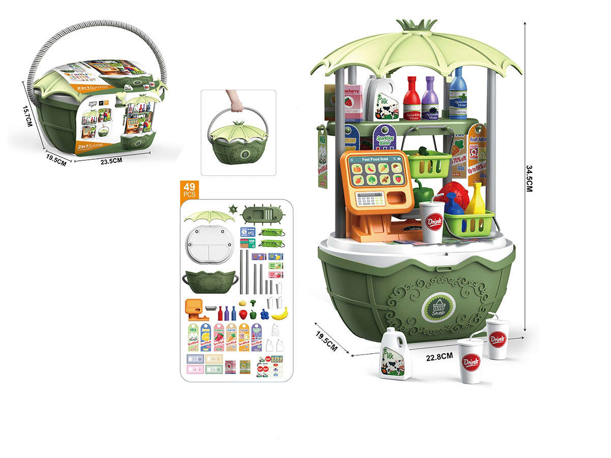 Jeronimo - SuperBasket 2-in1 Supermarket