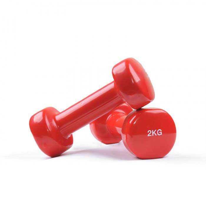 Fine Health - Weights-2kg Red