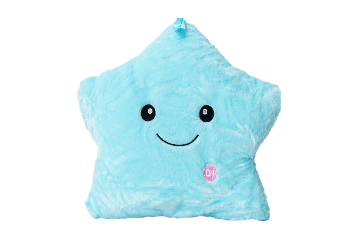 Jeronimo - Twinkle Little Star LED Pillow - Blue