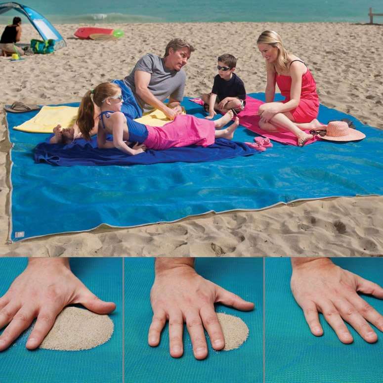 Sand-Free Mat - Blue