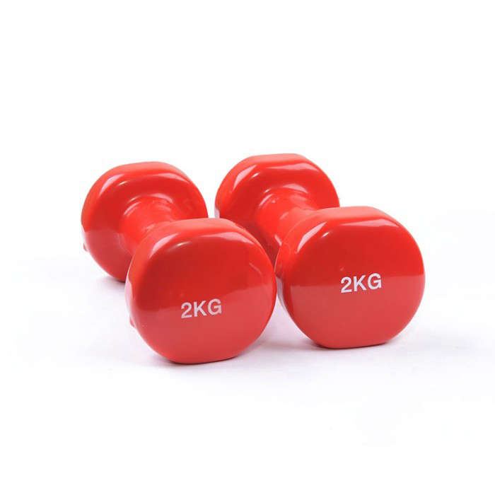 Fine Health - Weights-2kg Red