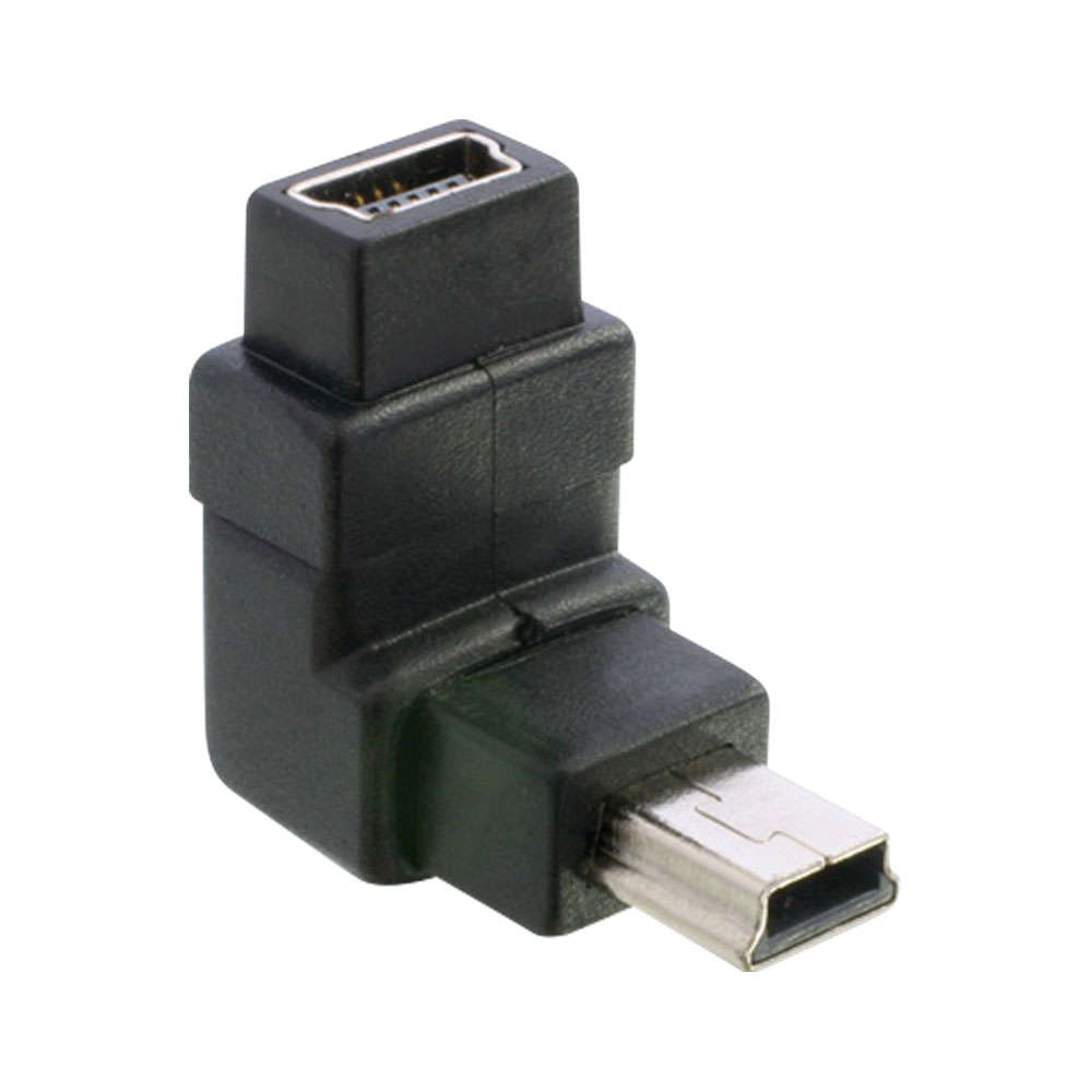 Delock Adapter Usb-B Mini 5-Pin Male Female 90° Angled