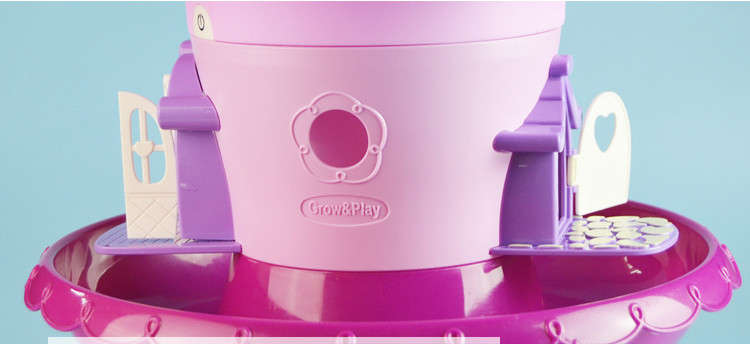 Jeronimo - DIY Garden house play set -Pink