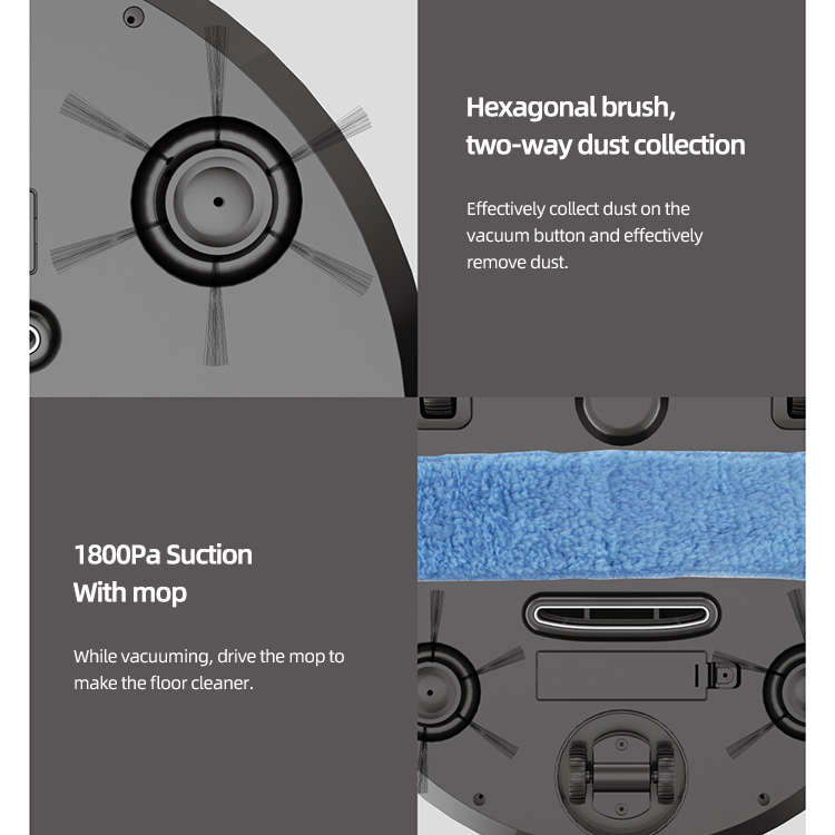 Fine Living 4 in 1 Smart Robot Vacuum