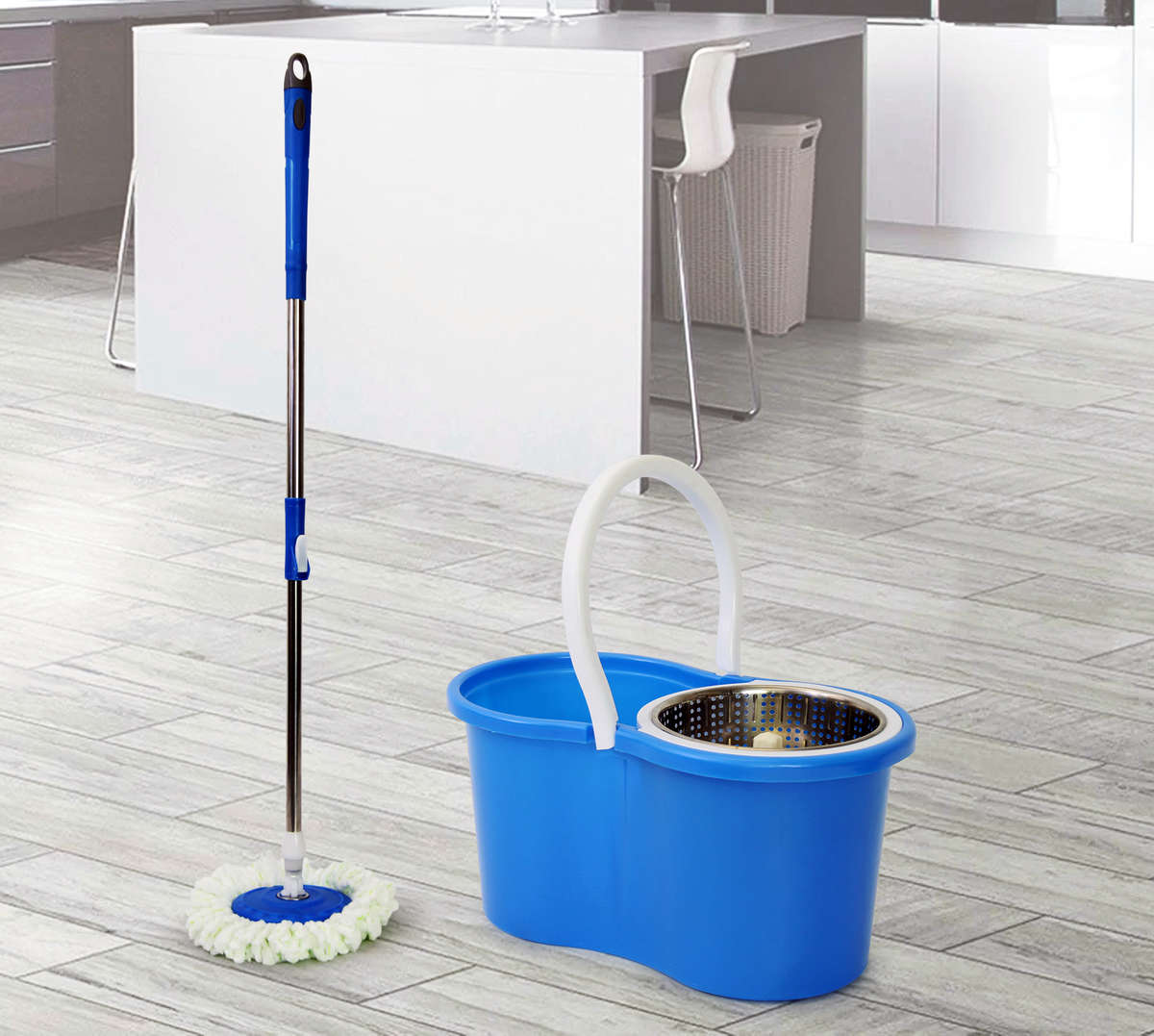 Spin Mop - Figure 8 - Blue