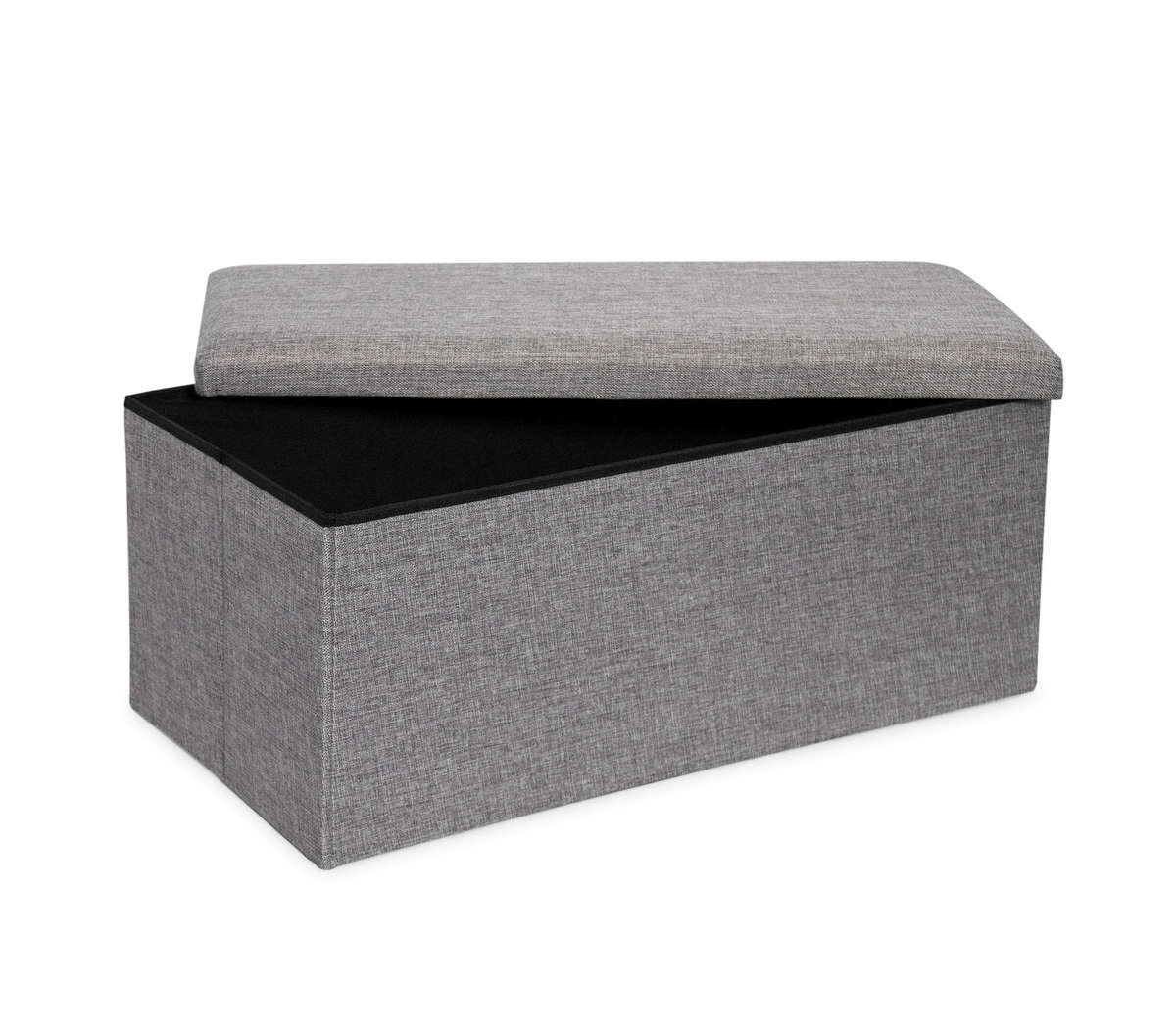 Storage Ottoman Double - Grey