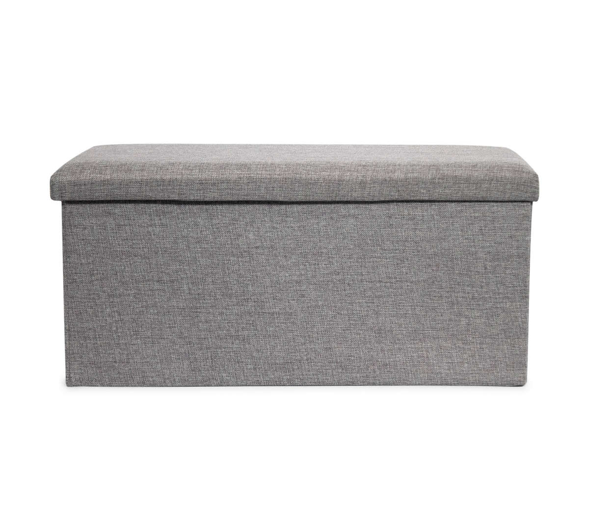 Storage Ottoman Double - Grey