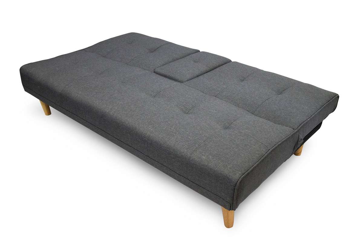 Fine Living - Isle Couch/Sleeper  - Dark Grey