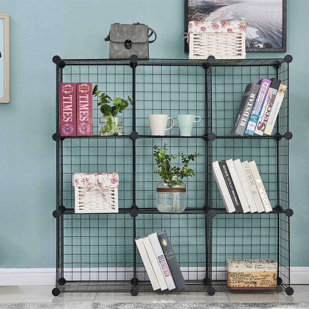 Wire 6 Cube Cabinet