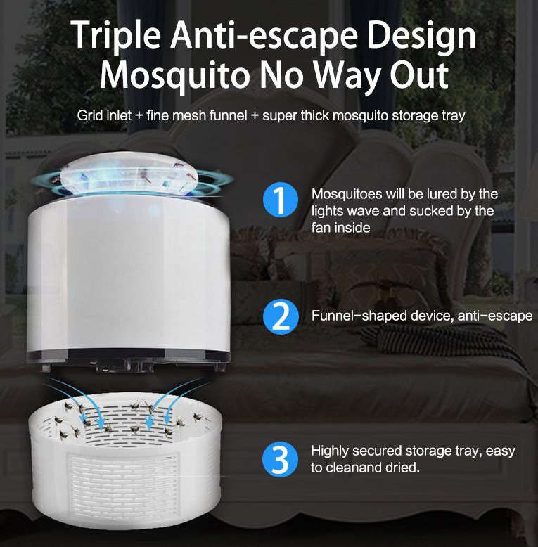 Majestic Mosquito Killer - White (5W)