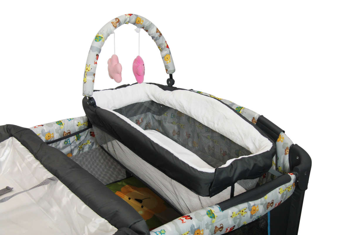 Nuovo Camp Cot with Bassinet