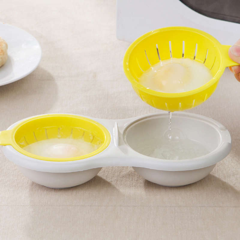 Microwave Egg Poacher-Yellow