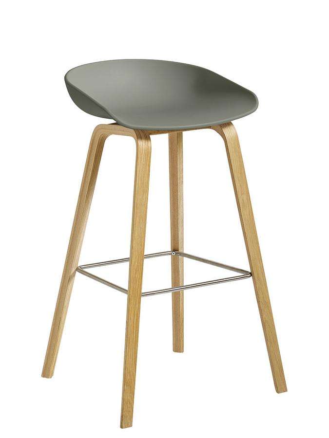 Fine Living Emma Bar Stool - Grey