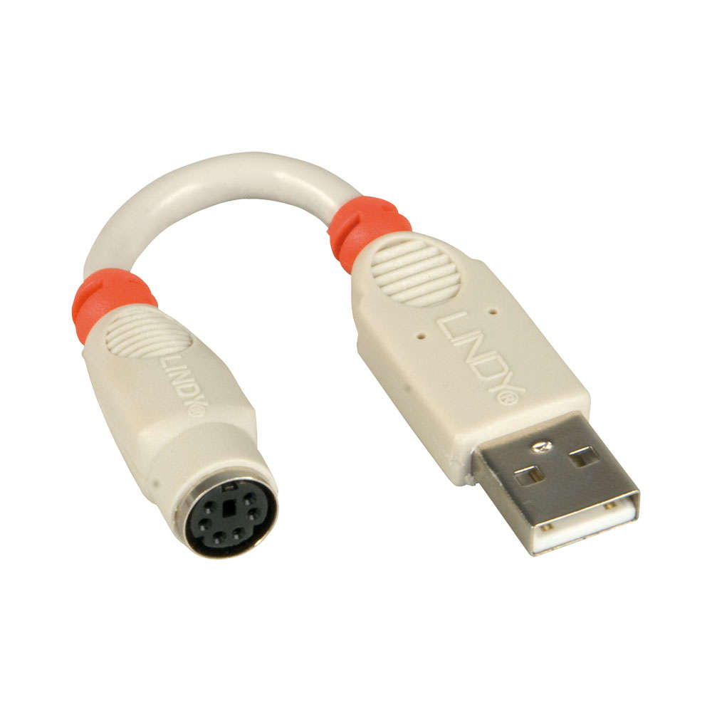 Lindy Ps 2 To Usb Adapter Cable (70511)