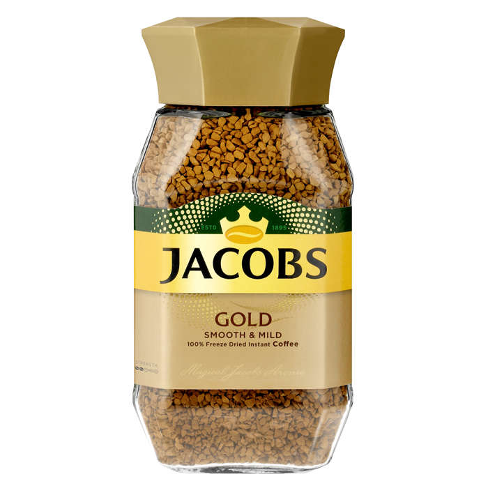 Jacobs Gold & Mild Instant Coffee - 200g