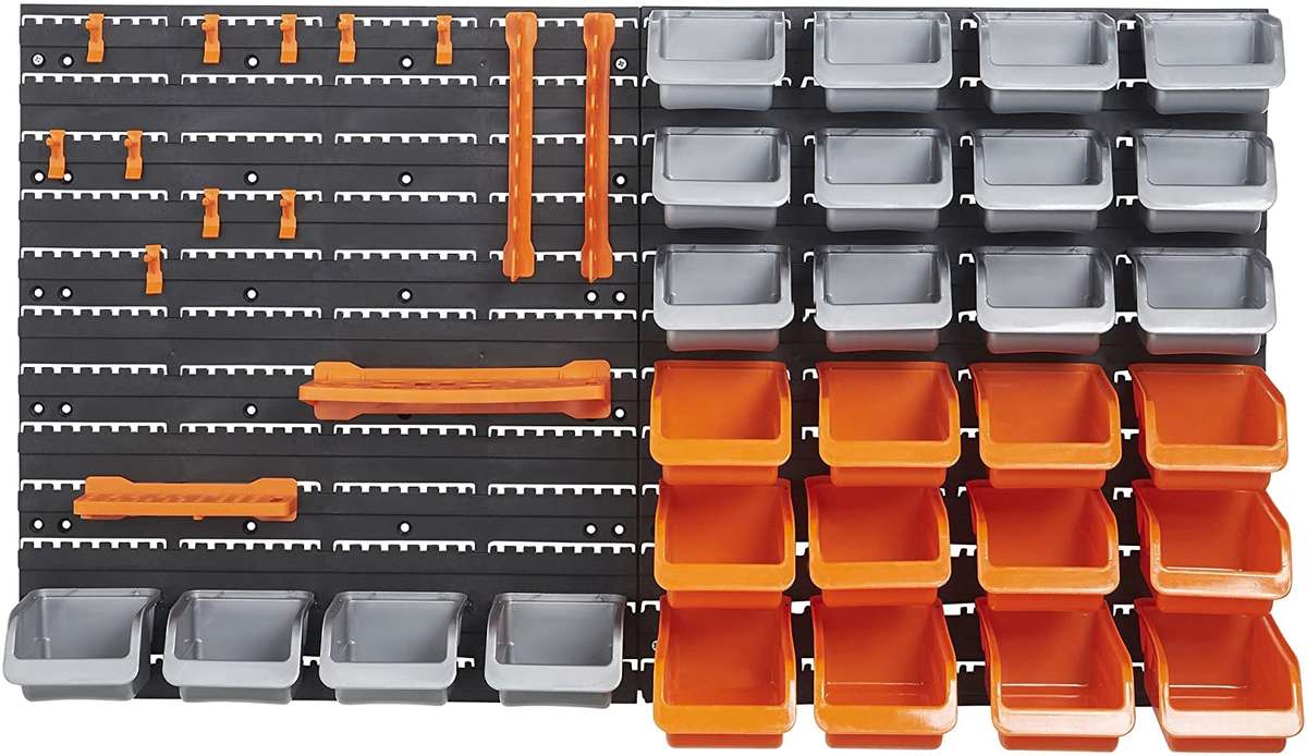 DIY-It Tool & Store - 28 Box & 13 Tool (Orange/Gre