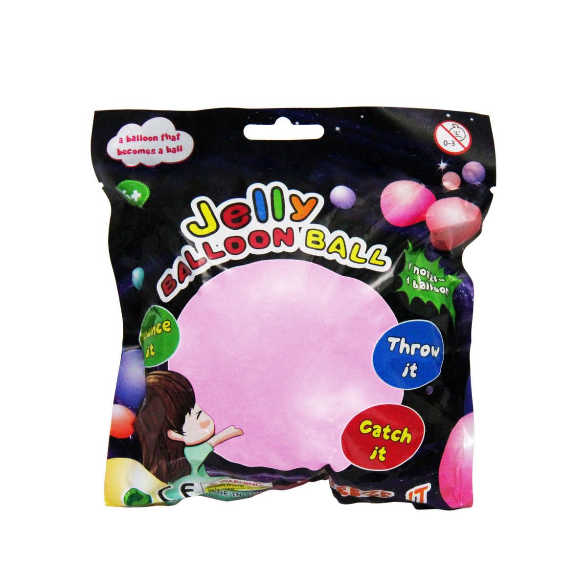 Balloon Ball 7cm - Pink