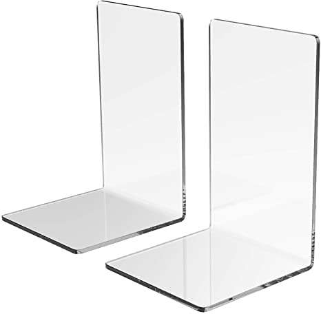 Fine Living Acrylic Book End Holder