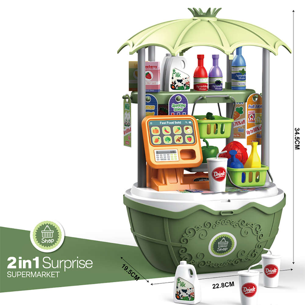 Jeronimo - SuperBasket 2-in1 Supermarket