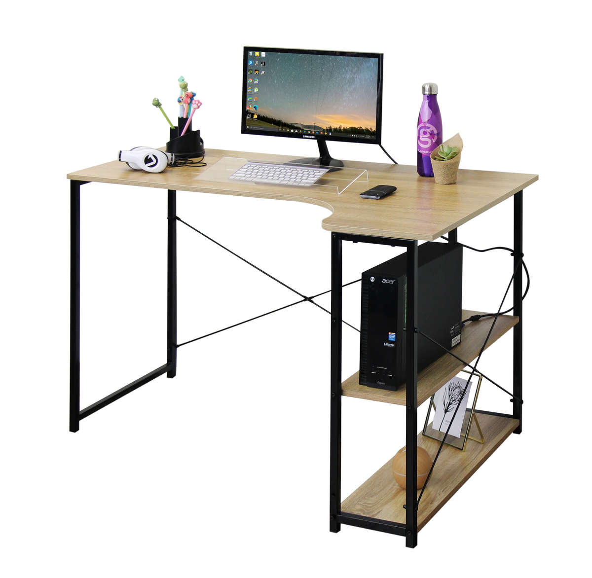 Fine Living - Cleo L-Shape Desk