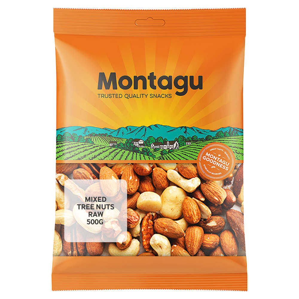 Montagu - Mixed Nuts Raw 500g